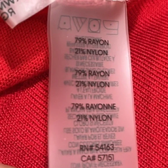 CALVIN KLEIN RIBBED TURTLENECK SWEATER HOLIDAY RED PLUS SIZE 2X - Picture 9 of 13